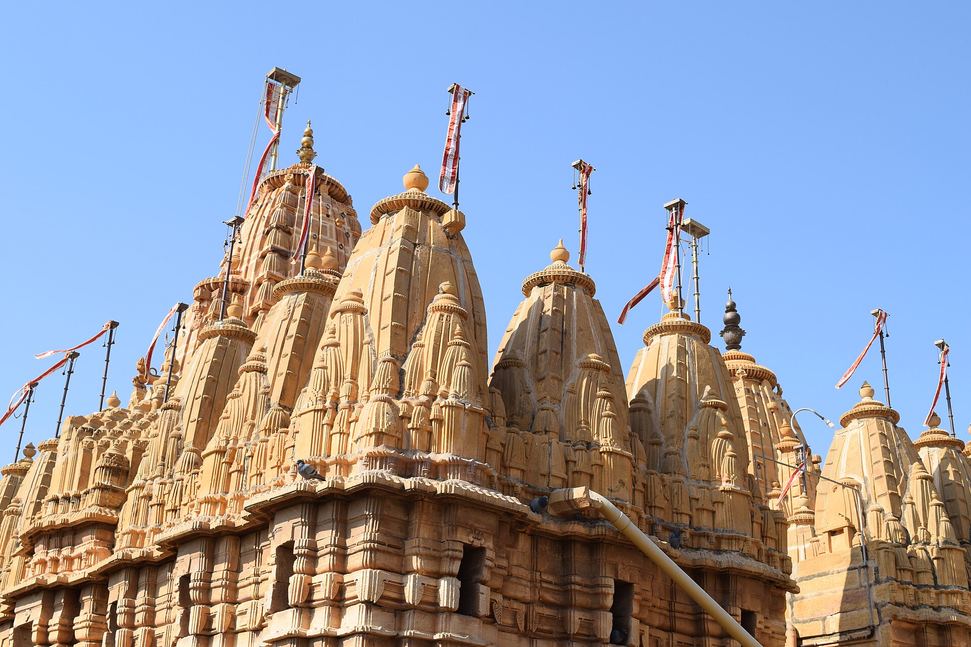 Intricately carved Jain temples inside Jaisalmer Fort